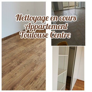 Nettoyage en cours Appartement Toulouse Centre