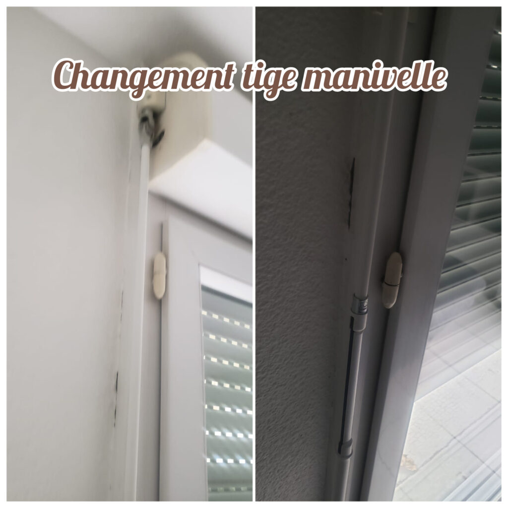 Changement tige manivelle Changement tige manivelle